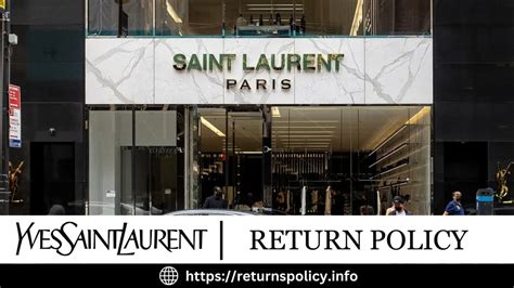 ysl returns policy|ysl customer service.